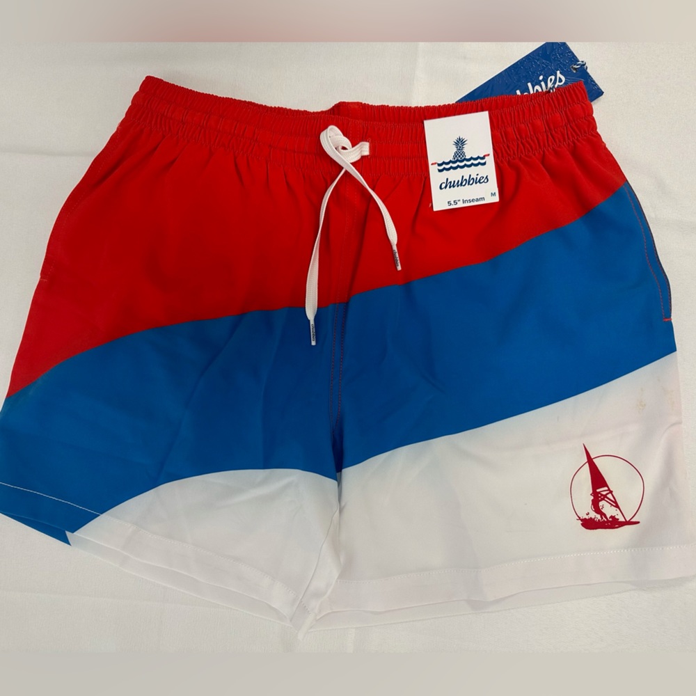 Chubbies - The Waterfronts 5.5” Stretch Swim Trunks